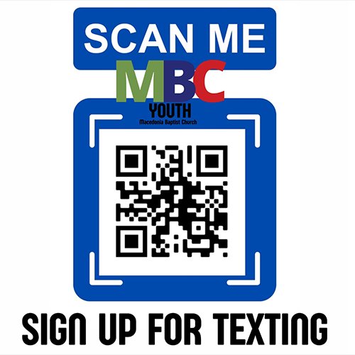 Sign up for MBC Youth Texting